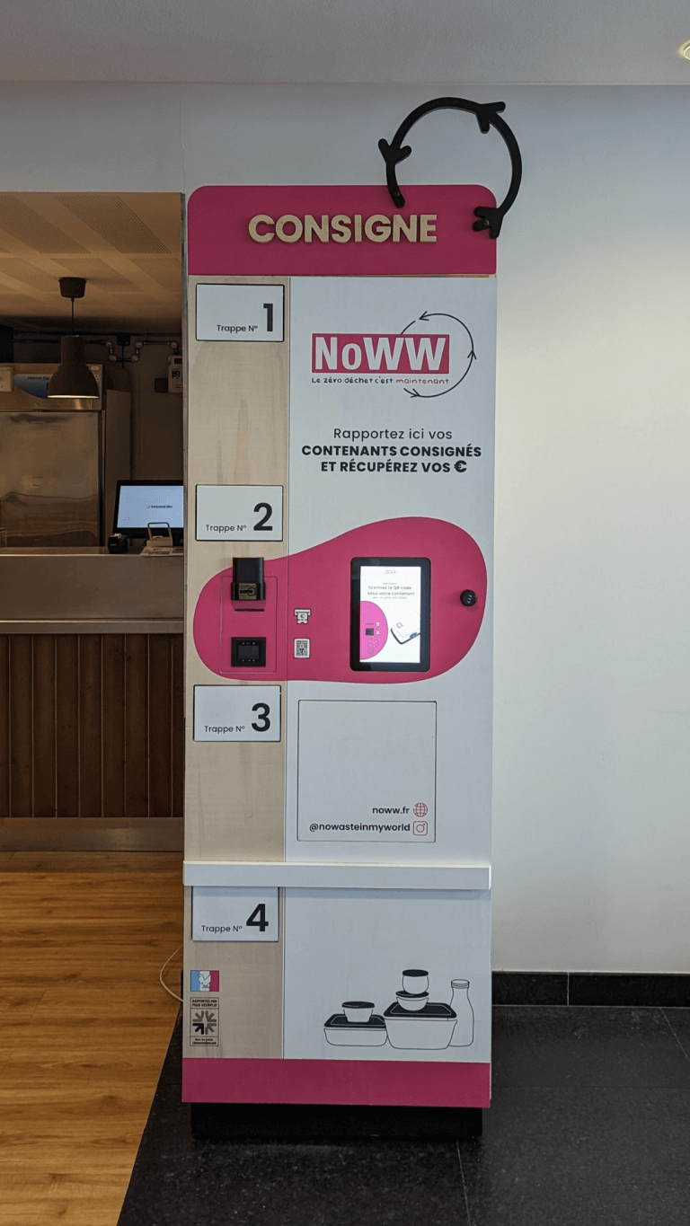 Borne de collecte de consigne NoWW