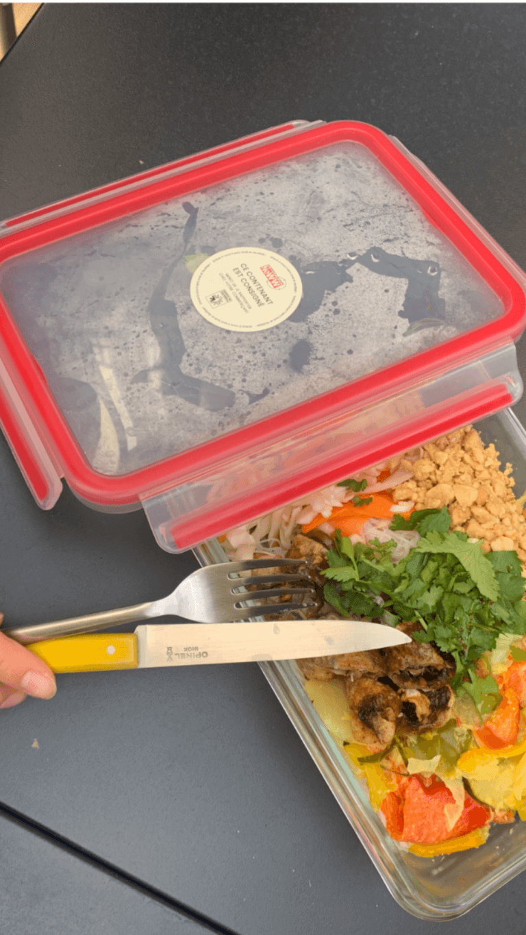 Repas contenant consigné