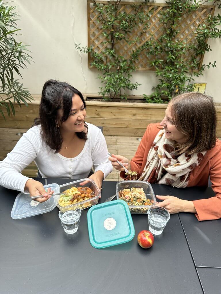 Déjeuner zéro déchet, contenant consigné NoWW