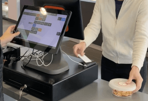 Encaissement de la consigne NoWW caisse Innovorder